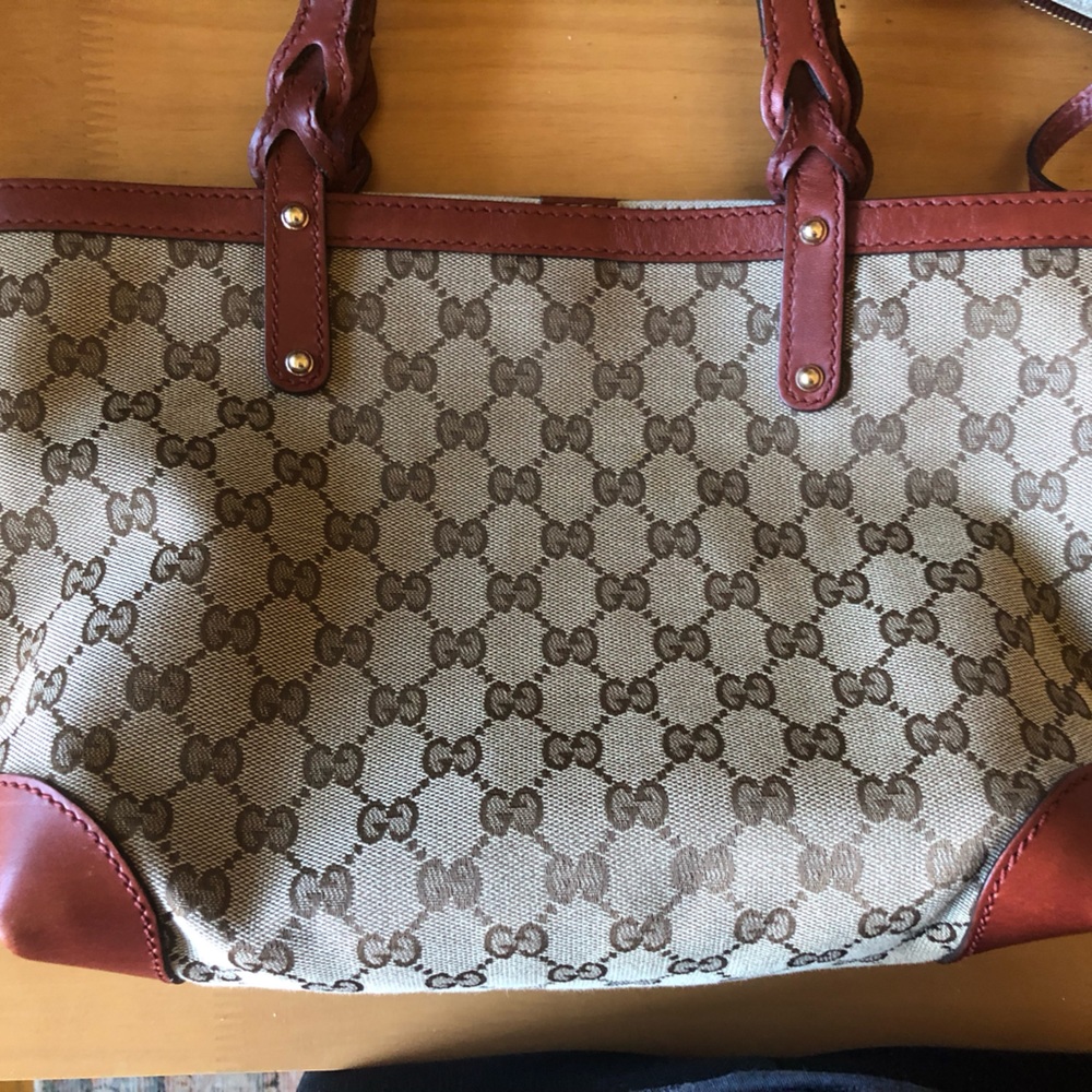 GUCCI Diamante Small Tote AUTHENTIC